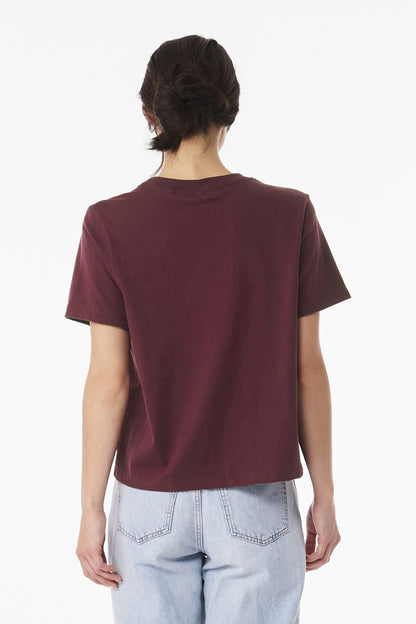Bella+Canvas Women's 6-Ounce Heavyweight Tee BC6110 Maroon