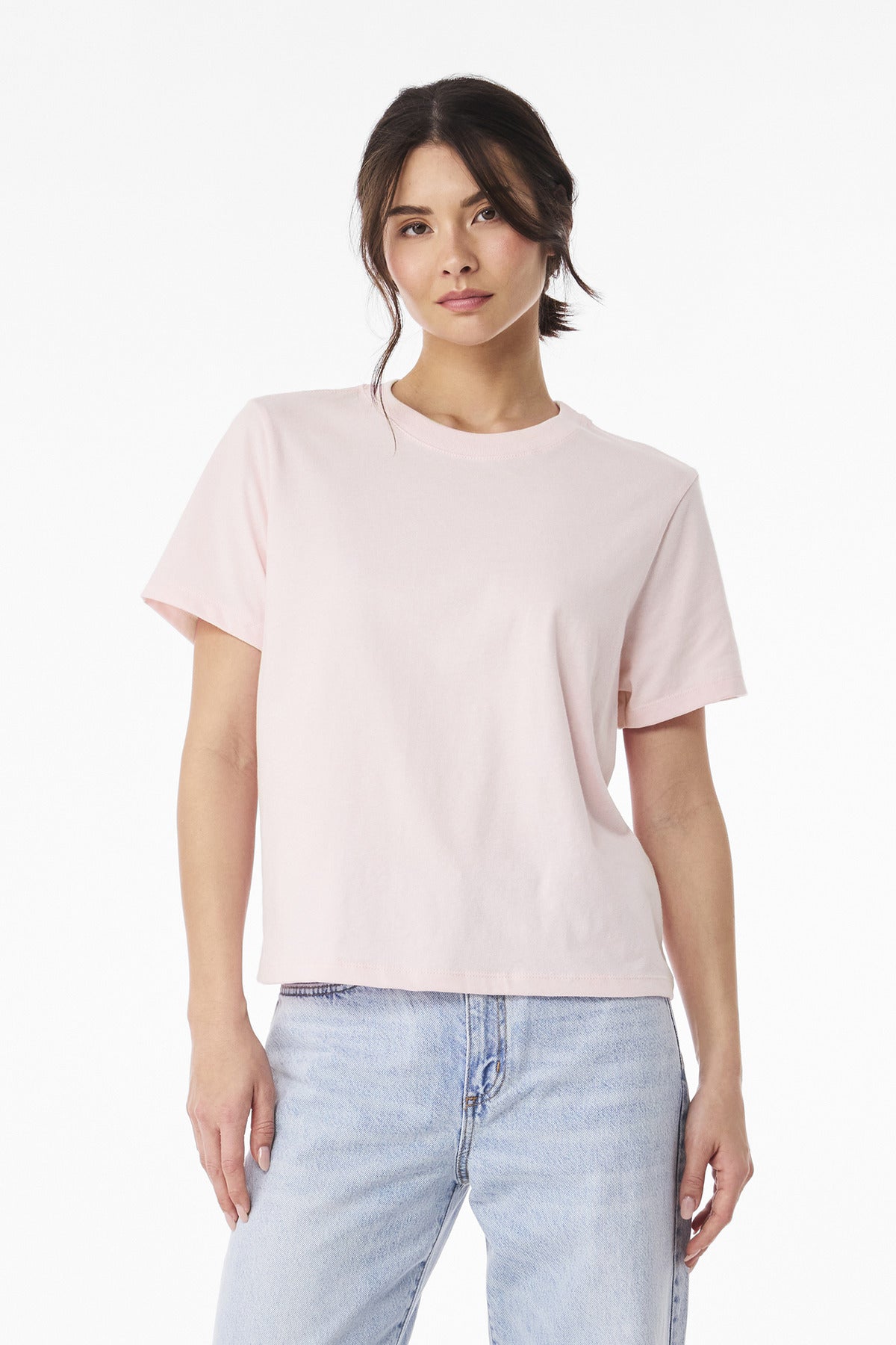 Bella+Canvas Women's 6-Ounce Heavyweight Tee BC6110 Soft Pink