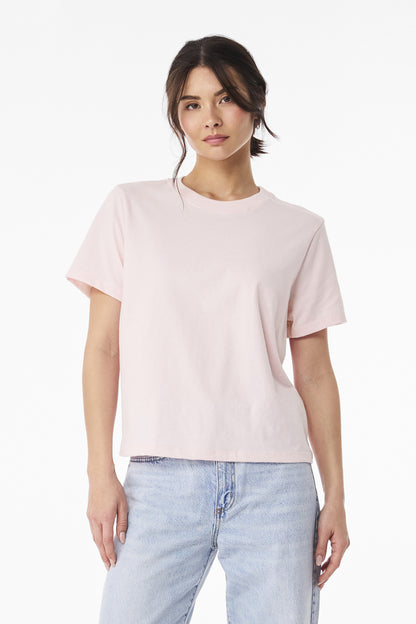 Bella+Canvas Women's 6-Ounce Heavyweight Tee BC6110 Soft Pink