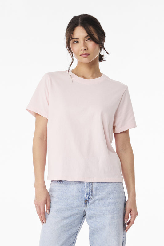 Bella+Canvas Women's 6-Ounce Heavyweight Tee BC6110 Soft Pink