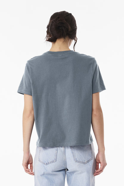 Bella+Canvas Women's 6-Ounce Heavyweight Tee BC6110 Vintage Denim