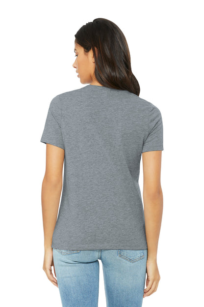 Bella+Canvas Women's Relaxed CVC Tee BC6400CVC Athletic Heather
