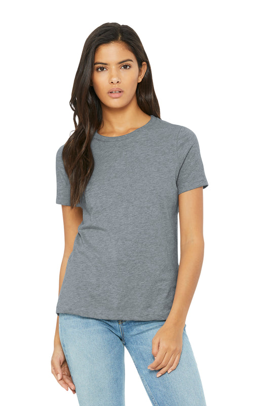 Bella+Canvas Women's Relaxed CVC Tee BC6400CVC Athletic Heather