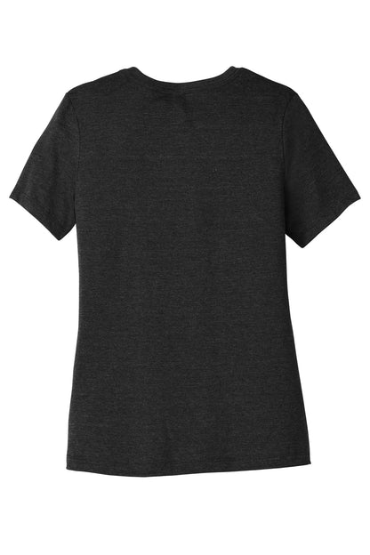 BELLA+CANVAS Women's Relaxed CVC Tee BC6400CVC Black Heather
