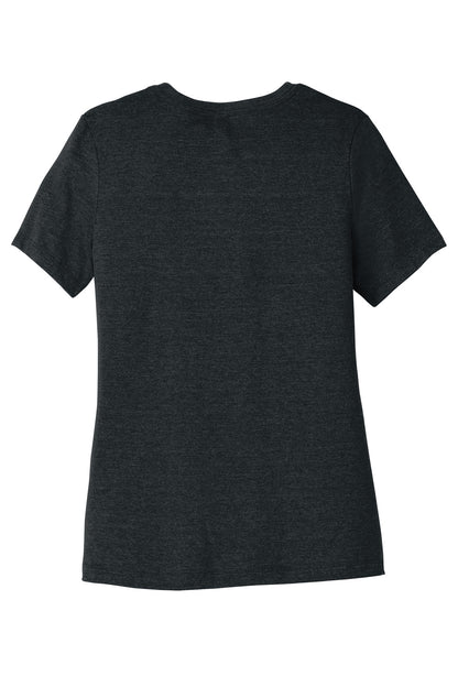 BELLA+CANVAS Women's Relaxed CVC Tee BC6400CVC Dark Grey Heather
