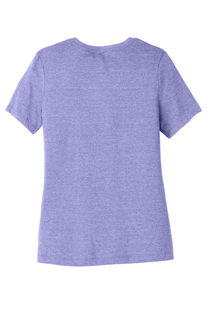 Bella+Canvas Women's Relaxed CVC Tee BC6400CVC Heather Dark Lavender