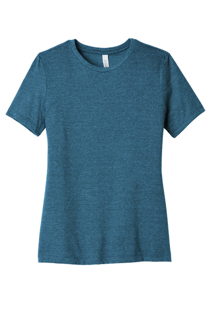 Bella+Canvas Women's Relaxed CVC Tee BC6400CVC Heather Deep Teal