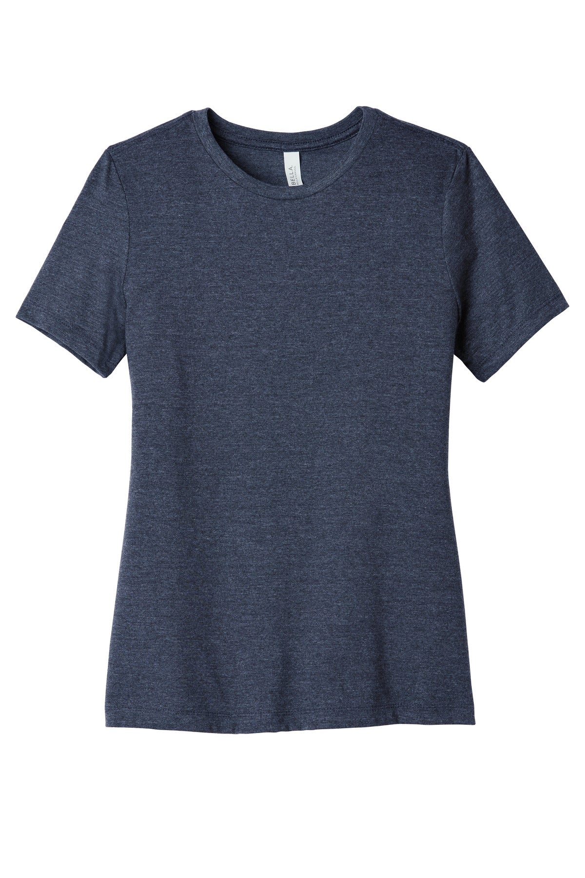 BELLA+CANVAS Women's Relaxed CVC Tee BC6400CVC Heather Navy