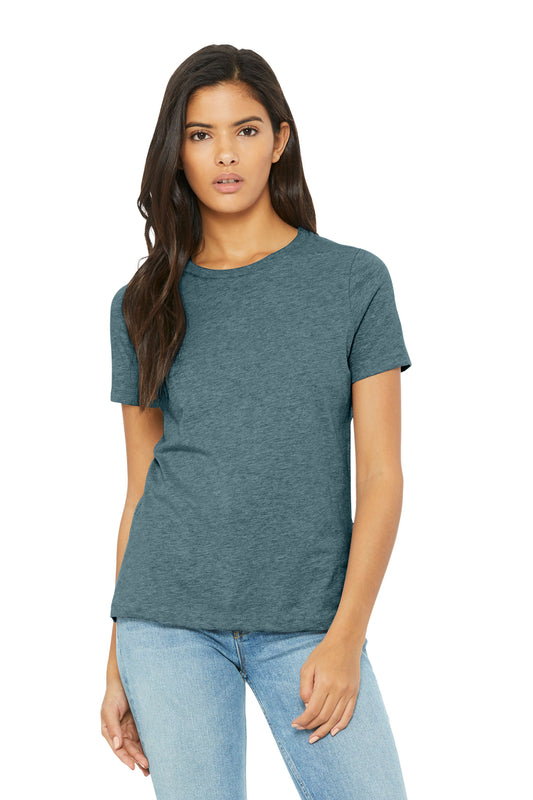 Bella+Canvas Women's Relaxed CVC Tee BC6400CVC Heather Slate
