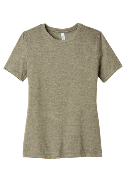 Bella+Canvas Women's Relaxed CVC Tee BC6400CVC Heather Stone