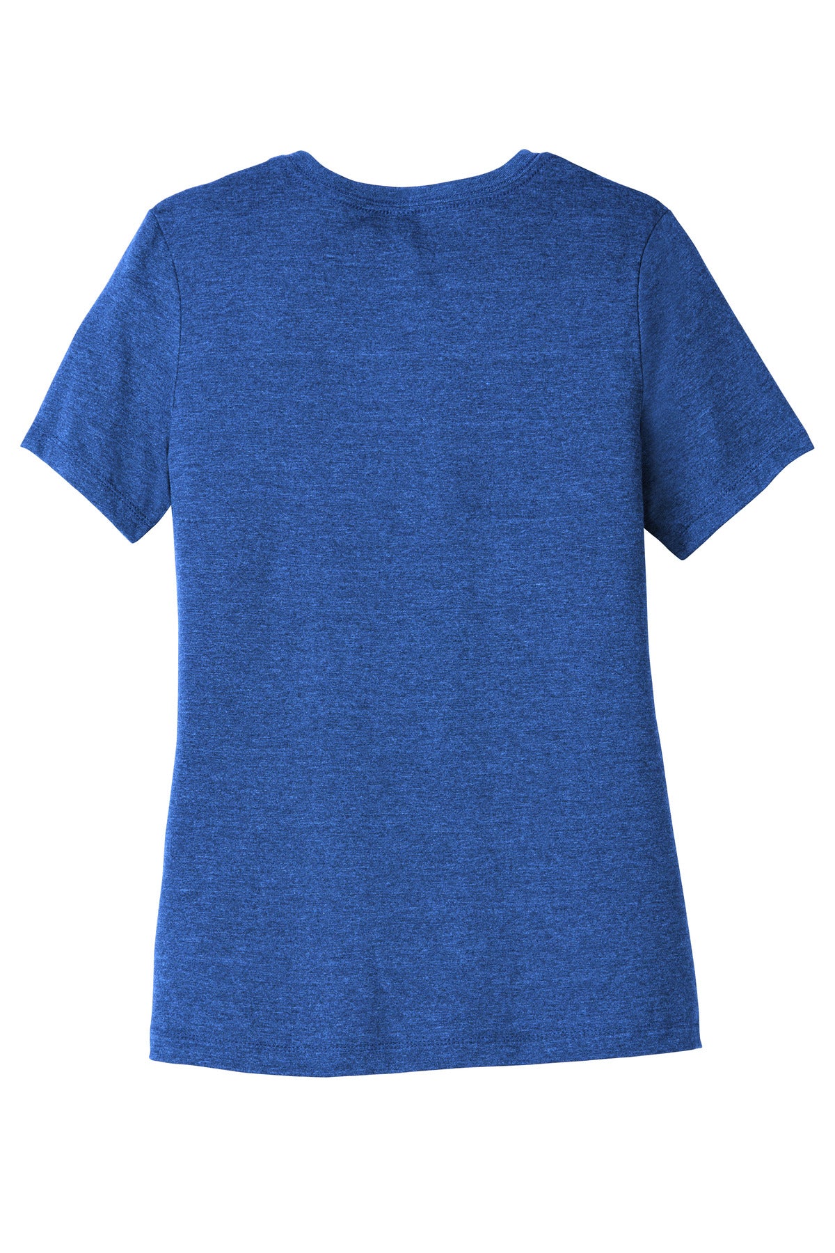 Bella+Canvas Women's Relaxed CVC Tee BC6400CVC Heather True Royal