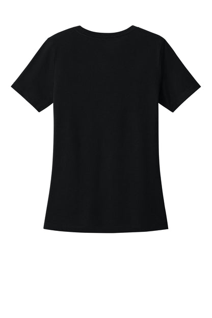 Bella+Canvas Women's Relaxed CVC Tee BC6400CVC Solid Black Blend