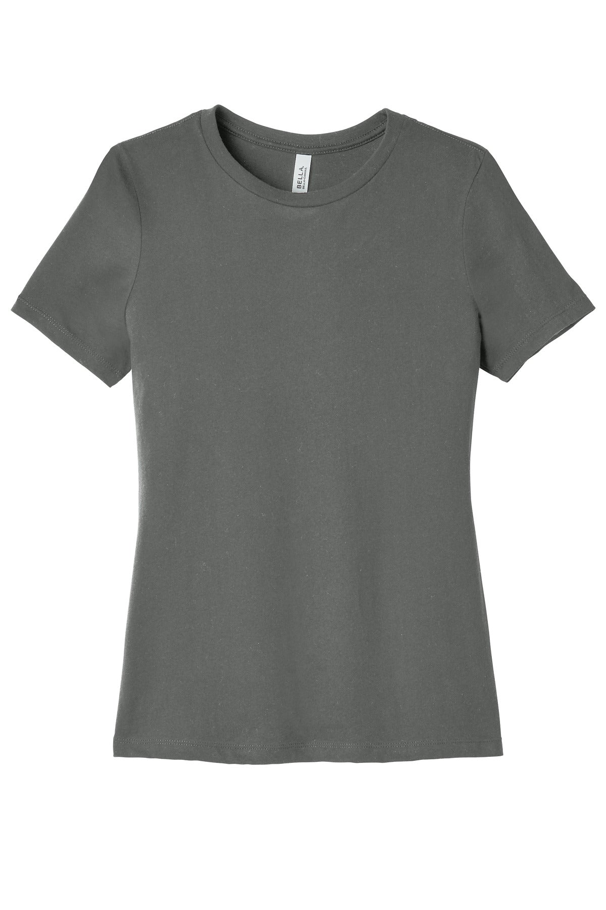 BELLA+CANVAS  Women's Relaxed Jersey Short Sleeve Tee. BC6400 Asphalt