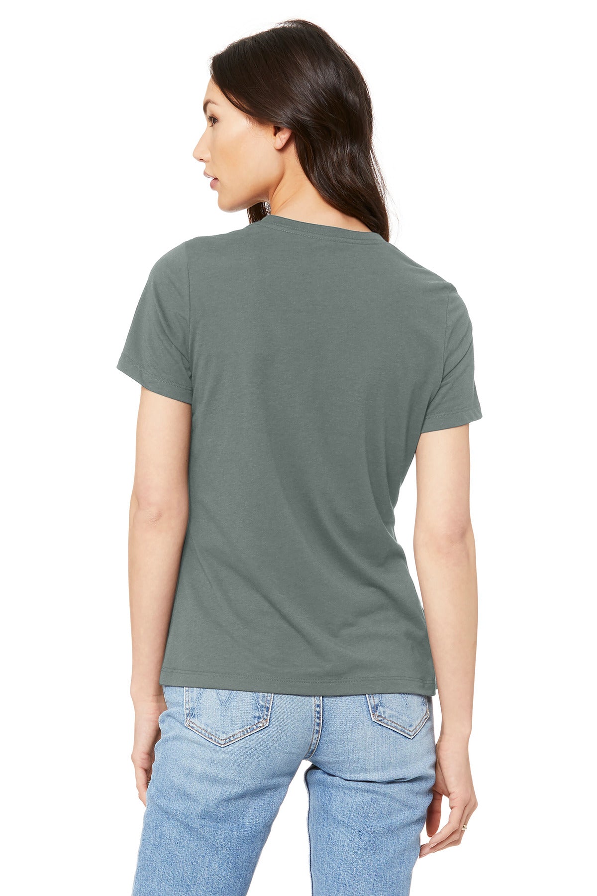 Bella+Canvas Women's Relaxed Jersey Short Sleeve Tee BC6400 Blue Storm