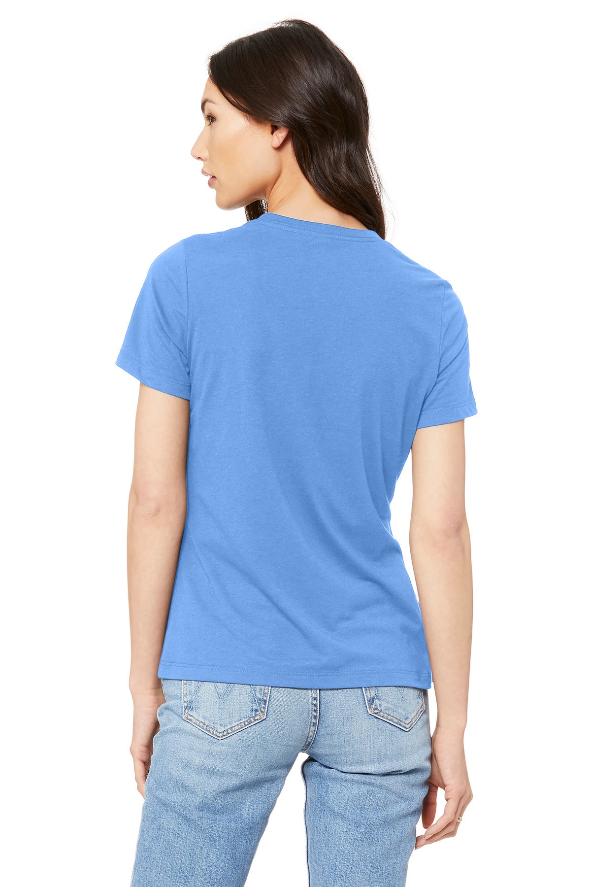 Bella+Canvas Women's Relaxed Jersey Short Sleeve Tee BC6400 Carolina Blue