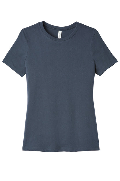 BELLA+CANVAS  Women's Relaxed Jersey Short Sleeve Tee. BC6400 Dark Grey