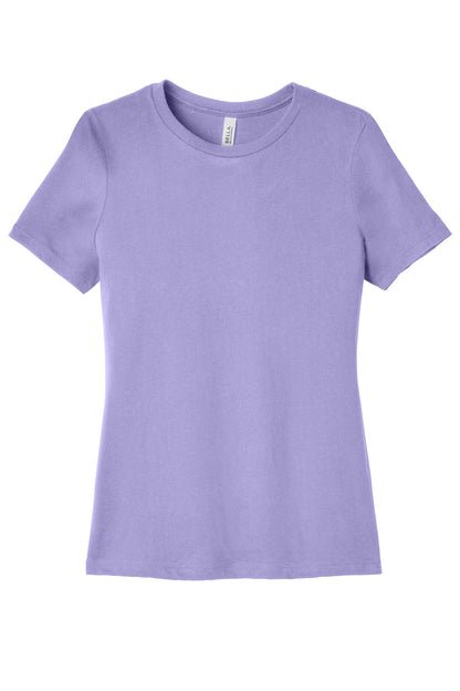 Bella+Canvas Women's Relaxed Jersey Short Sleeve Tee BC6400 Dark Lavender