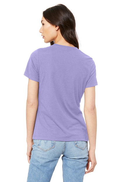 Bella+Canvas Women's Relaxed Jersey Short Sleeve Tee BC6400 Dark Lavender