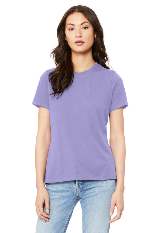 Bella+Canvas Women's Relaxed Jersey Short Sleeve Tee BC6400 Dark Lavender