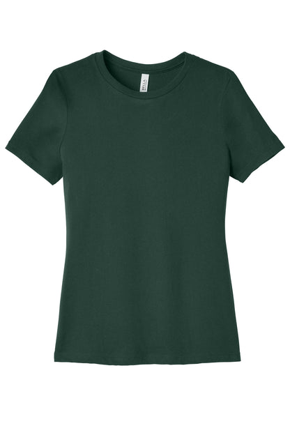 Bella+Canvas Women's Relaxed Jersey Short Sleeve Tee BC6400 Forest