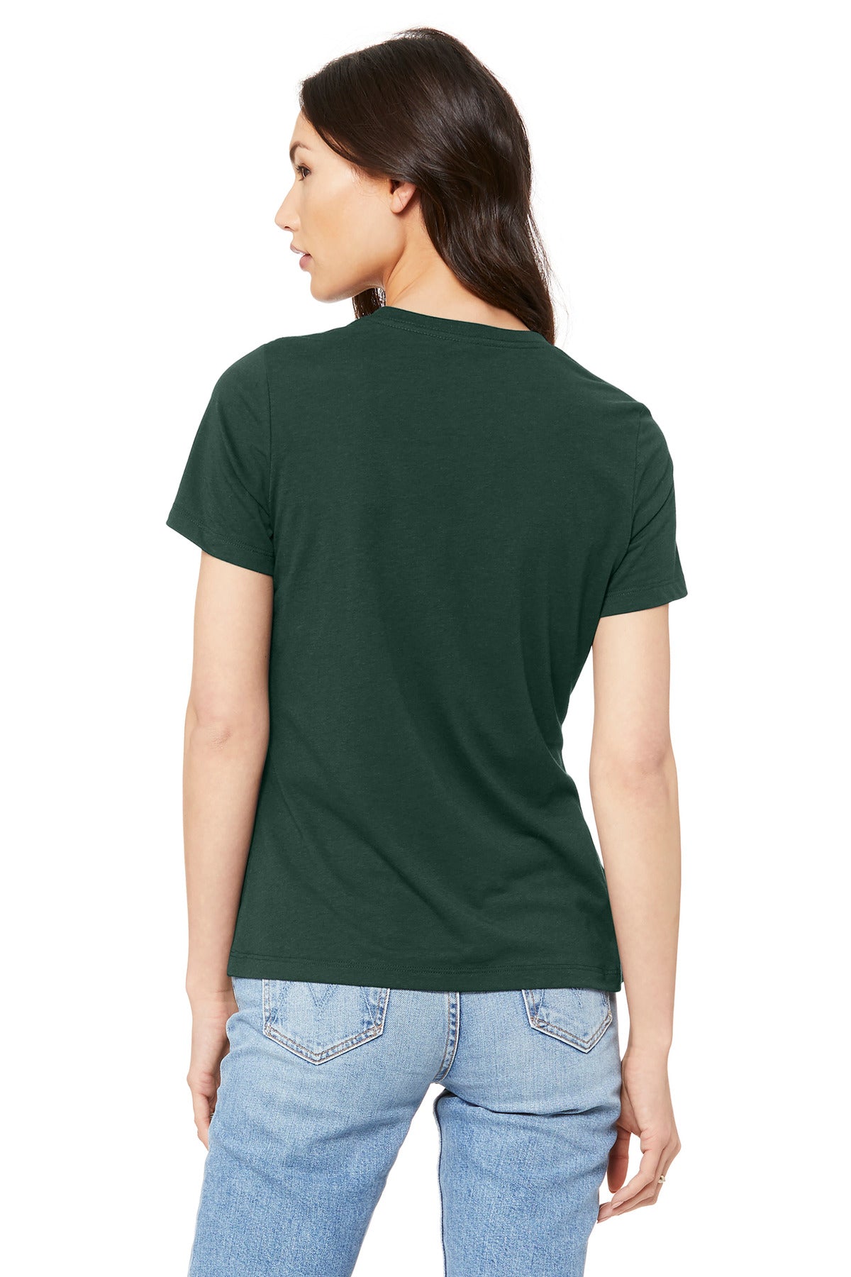 Bella+Canvas Women's Relaxed Jersey Short Sleeve Tee BC6400 Forest