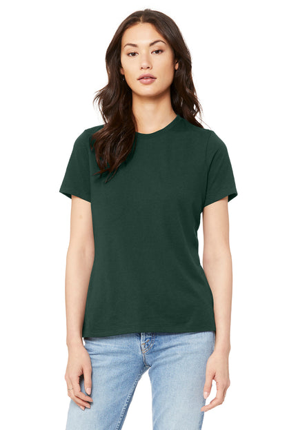 Bella+Canvas Women's Relaxed Jersey Short Sleeve Tee BC6400 Forest