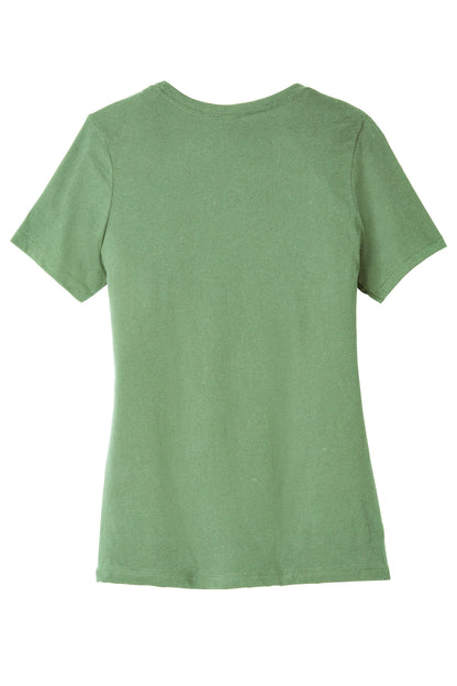 BELLA+CANVAS  Women's Relaxed Jersey Short Sleeve Tee. BC6400 Leaf