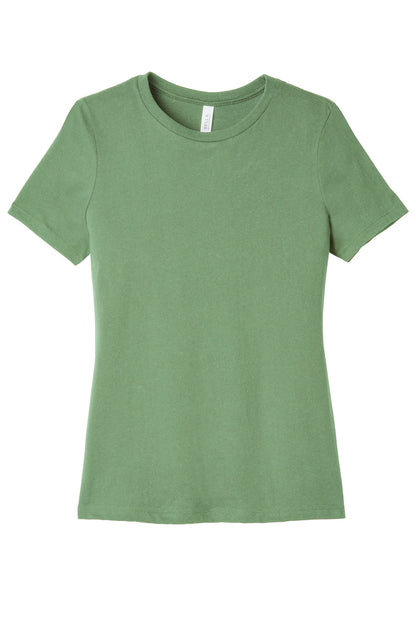 BELLA+CANVAS  Women's Relaxed Jersey Short Sleeve Tee. BC6400 Leaf