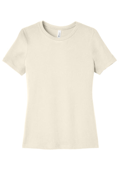 Bella+Canvas Women's Relaxed Jersey Short Sleeve Tee BC6400 Natural
