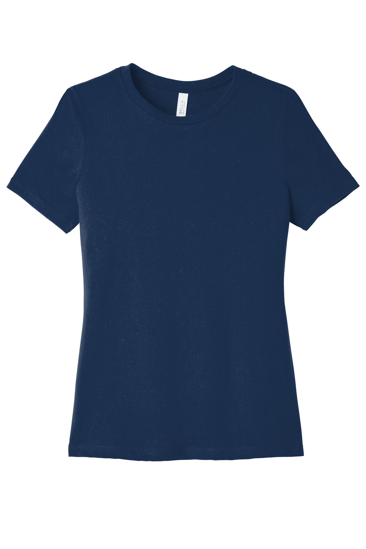 BELLA+CANVAS  Women's Relaxed Jersey Short Sleeve Tee. BC6400 Navy