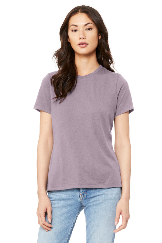 BELLA+CANVAS  Women's Relaxed Jersey Short Sleeve Tee. BC6400 Orchid