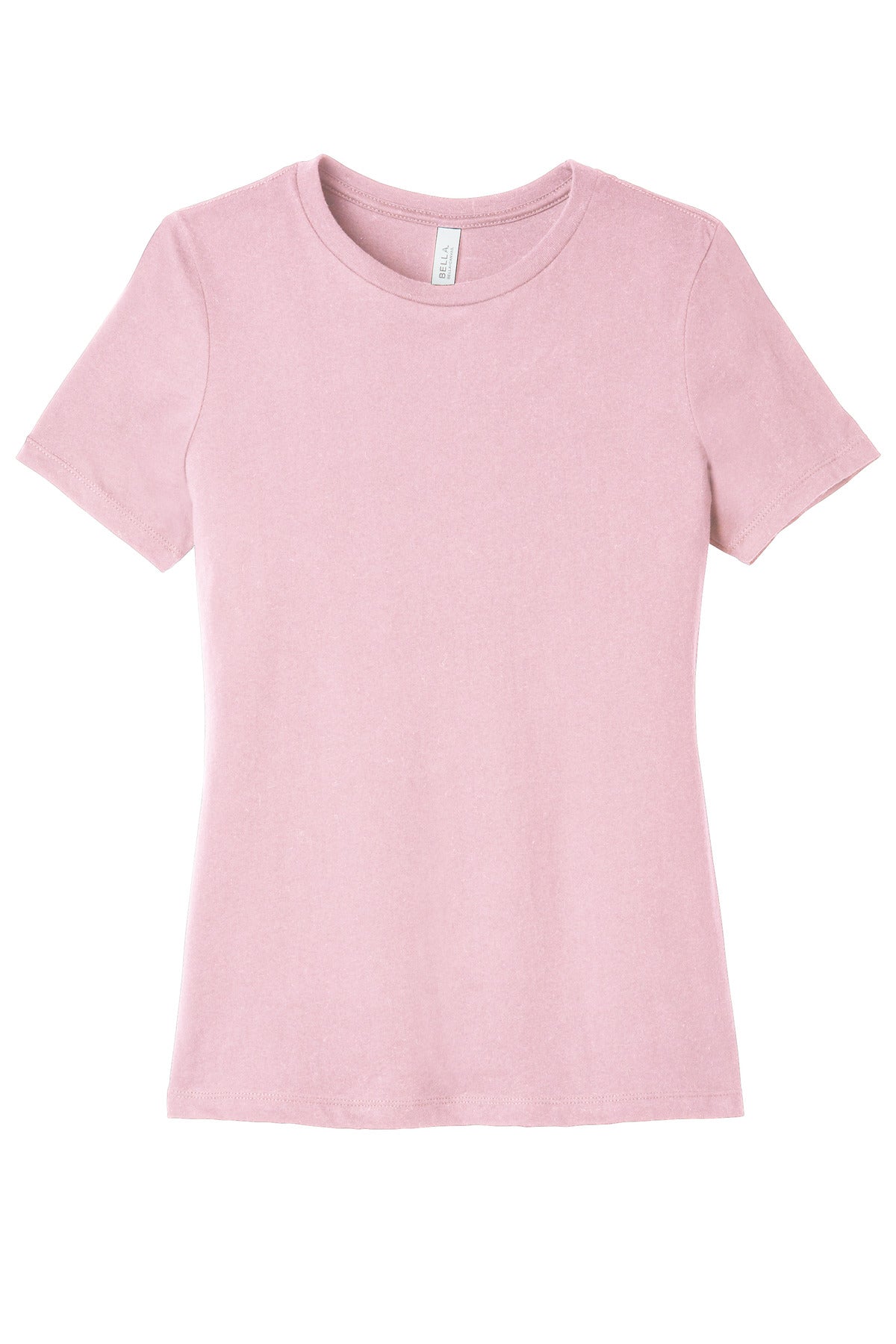 BELLA+CANVAS  Women's Relaxed Jersey Short Sleeve Tee. BC6400 Pink