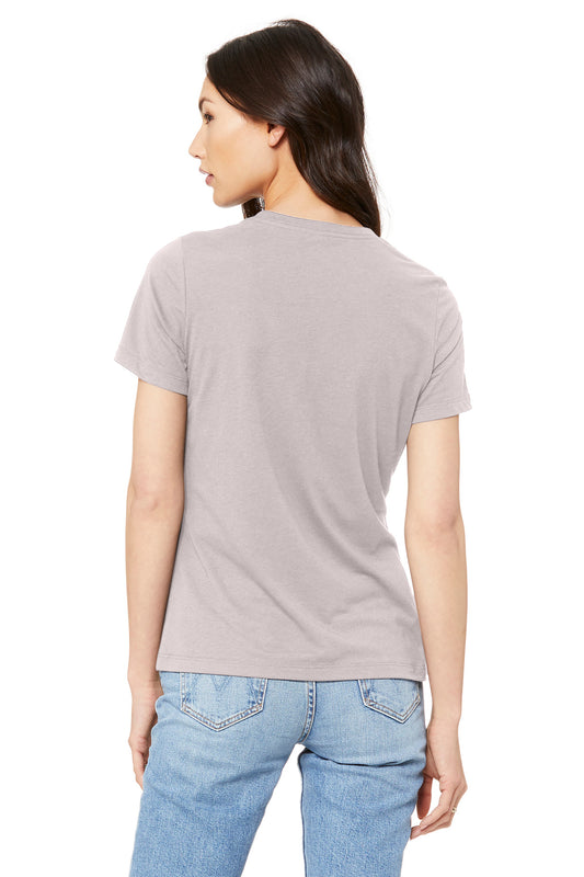 Bella+Canvas Women's Relaxed Jersey Short Sleeve Tee BC6400 Pink Gravel