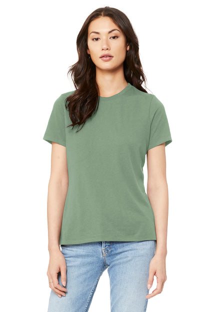 Bella+Canvas Women's Relaxed Jersey Short Sleeve Tee BC6400 Sage