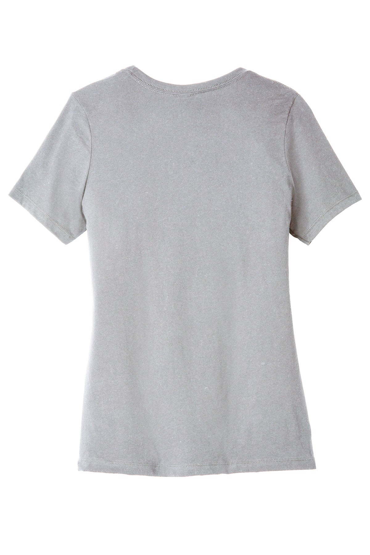 BELLA+CANVAS  Women's Relaxed Jersey Short Sleeve Tee. BC6400 Solid Athletic Grey