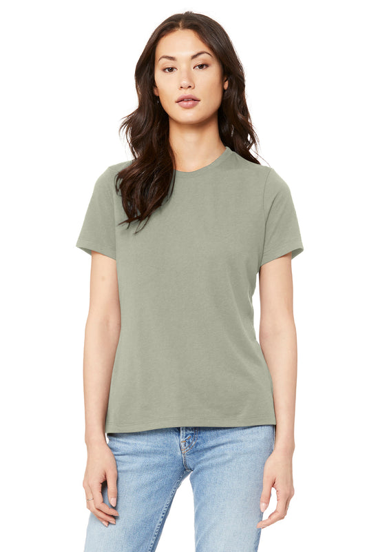 Bella+Canvas Women's Relaxed Jersey Short Sleeve Tee BC6400 Thyme