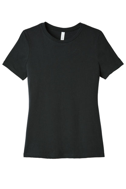 BELLA+CANVAS  Women's Relaxed Jersey Short Sleeve Tee. BC6400 Vintage Black