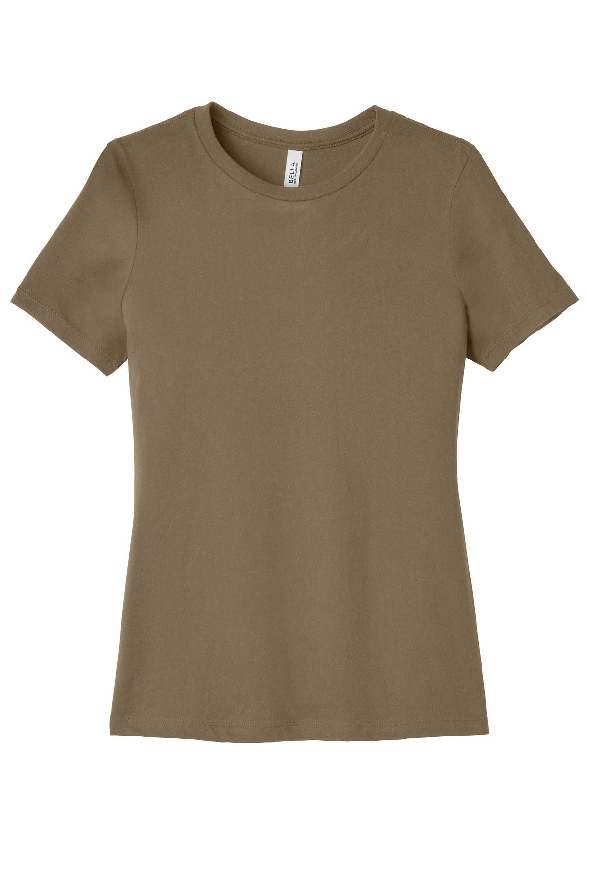 Bella+Canvas Women's Relaxed Jersey Short Sleeve Tee BC6400 Vintage Brown