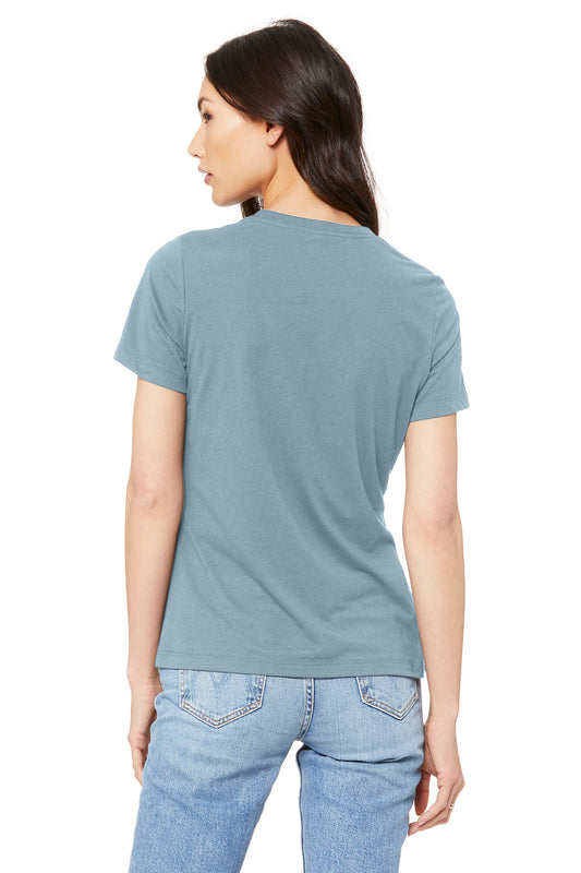 Bella+Canvas Women's Relaxed Jersey Short Sleeve Tee BC6400 Vintage Denim
