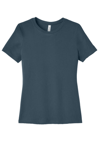 Bella+Canvas Women's Relaxed Jersey Short Sleeve Tee BC6400 Vintage Navy