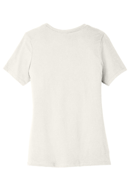 BELLA+CANVAS  Women's Relaxed Jersey Short Sleeve Tee. BC6400 Vintage White