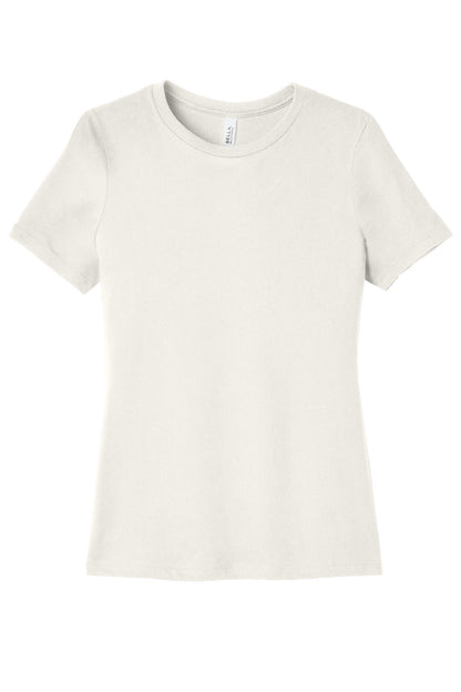 Bella+Canvas Women's Relaxed Jersey Short Sleeve Tee BC6400 Vintage White