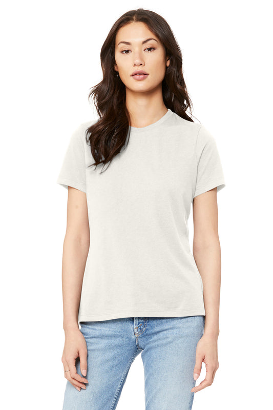 Bella+Canvas Women's Relaxed Jersey Short Sleeve Tee BC6400 Vintage White