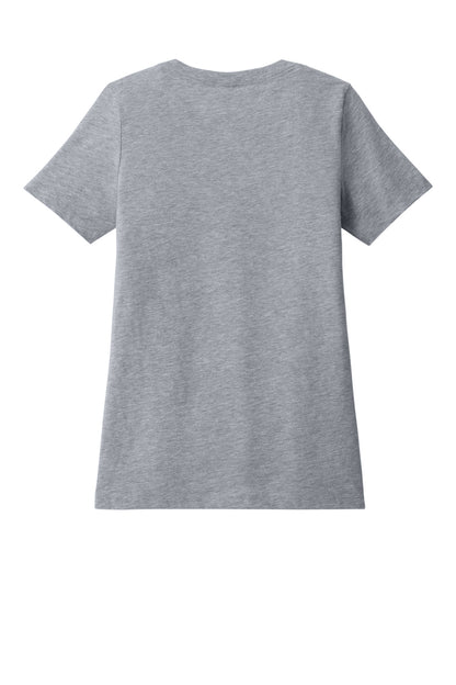 Bella+Canvas Women's Relaxed Heather CVC V-Neck Tee BC6405CVC Athletic Heather
