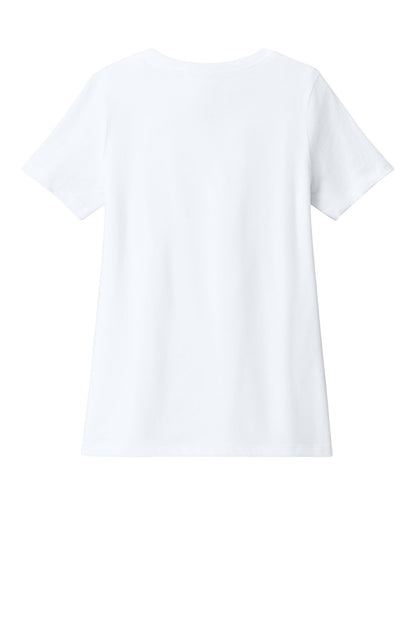 Bella+Canvas Women's Relaxed Heather CVC V-Neck Tee BC6405CVC image 2