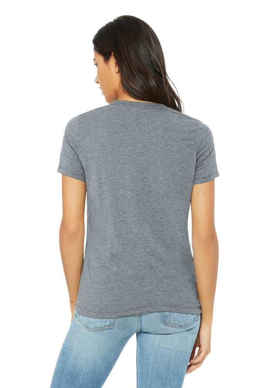 Bella+Canvas Women's Relaxed Triblend Tee BC6413 Athletic Grey Triblend