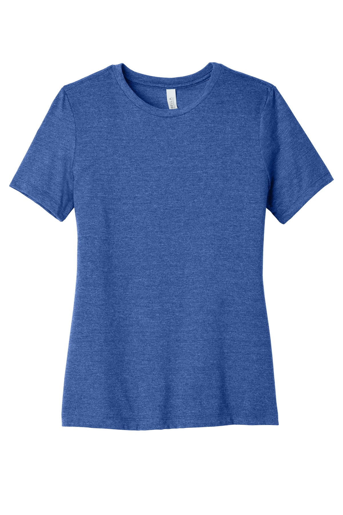 Bella+Canvas Women's Relaxed Triblend Tee BC6413 Blue Triblend