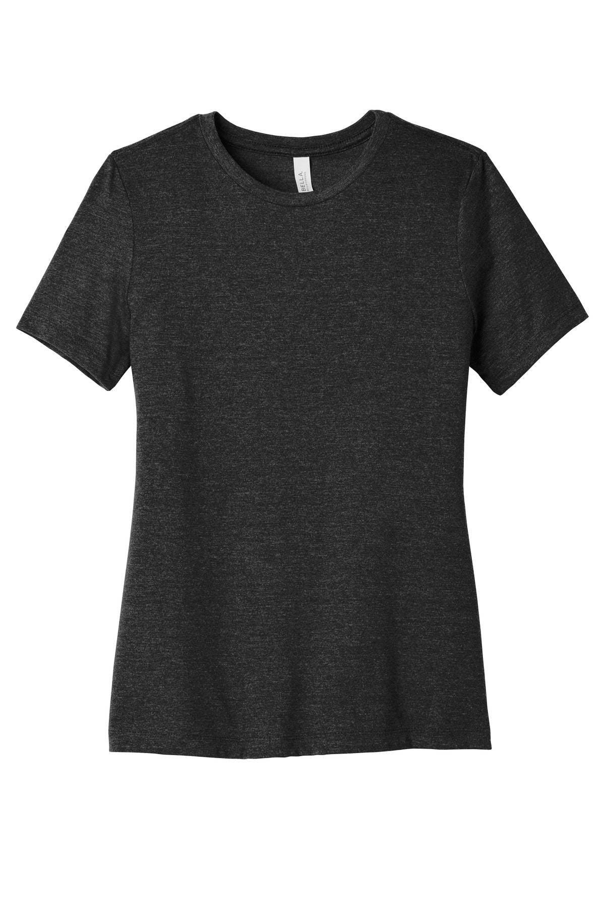 BELLA+CANVAS Women's Relaxed Triblend Tee BC6413 Charcoal-Black Triblend