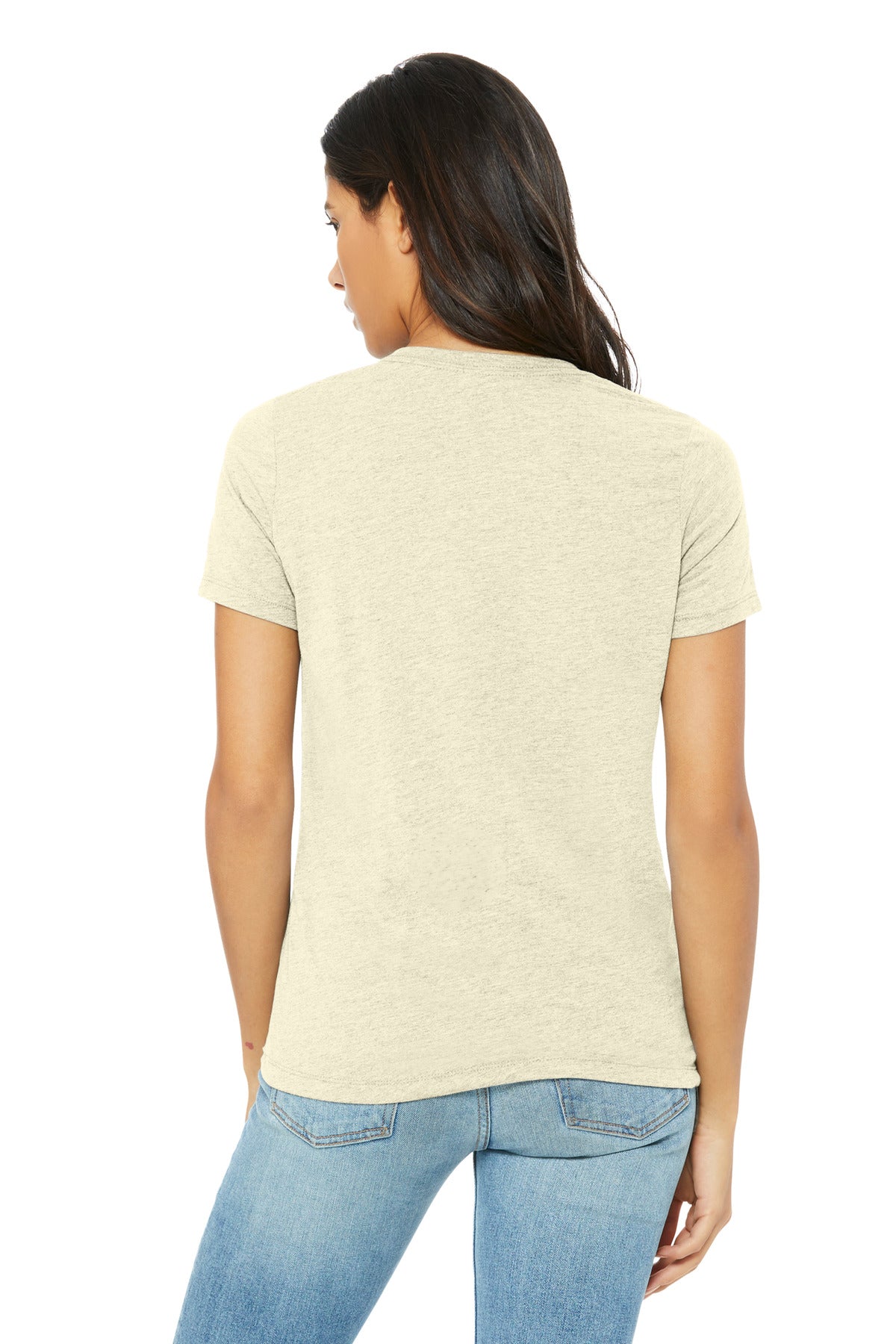 Bella+Canvas Women's Relaxed Triblend Tee BC6413 Oatmeal Triblend