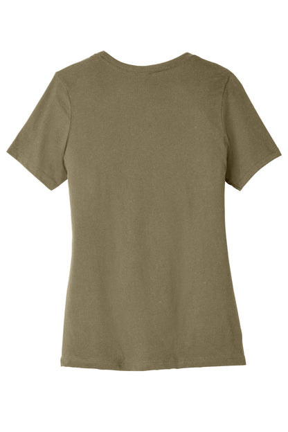 BELLA+CANVAS Women's Relaxed Triblend Tee BC6413 Olive Triblend